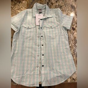 Stio short sleeve snap shirt
